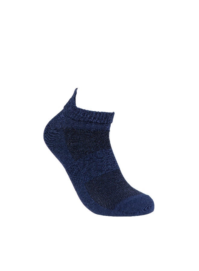STITCH Men's Pack of 3 Lycra High Ankle Casual Socks - Image 2